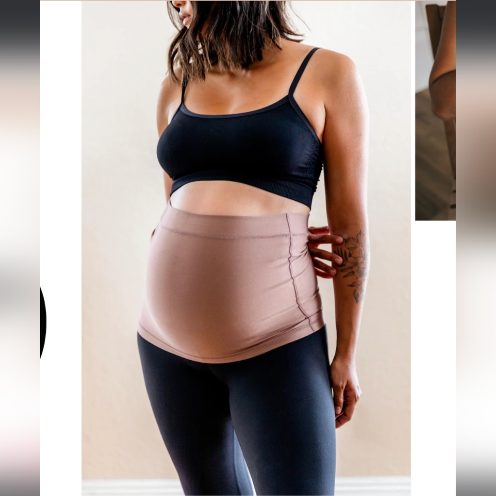 LIGHTLY USED Baobei (Lovesteady) Pregnancy Support Band in Coco color!
